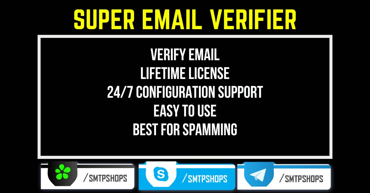 Super Email Verifier | Lifetime License