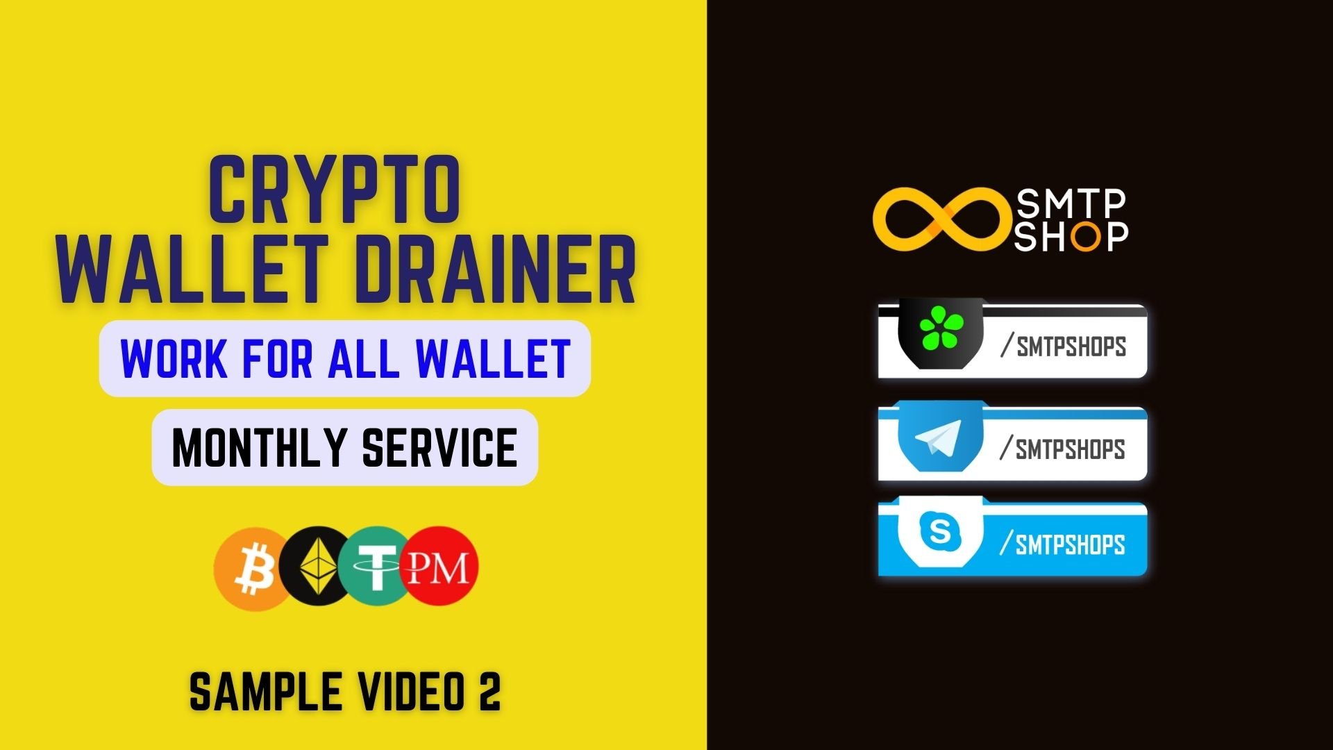 Crypto Wallet Drainer (Sample Vid2)